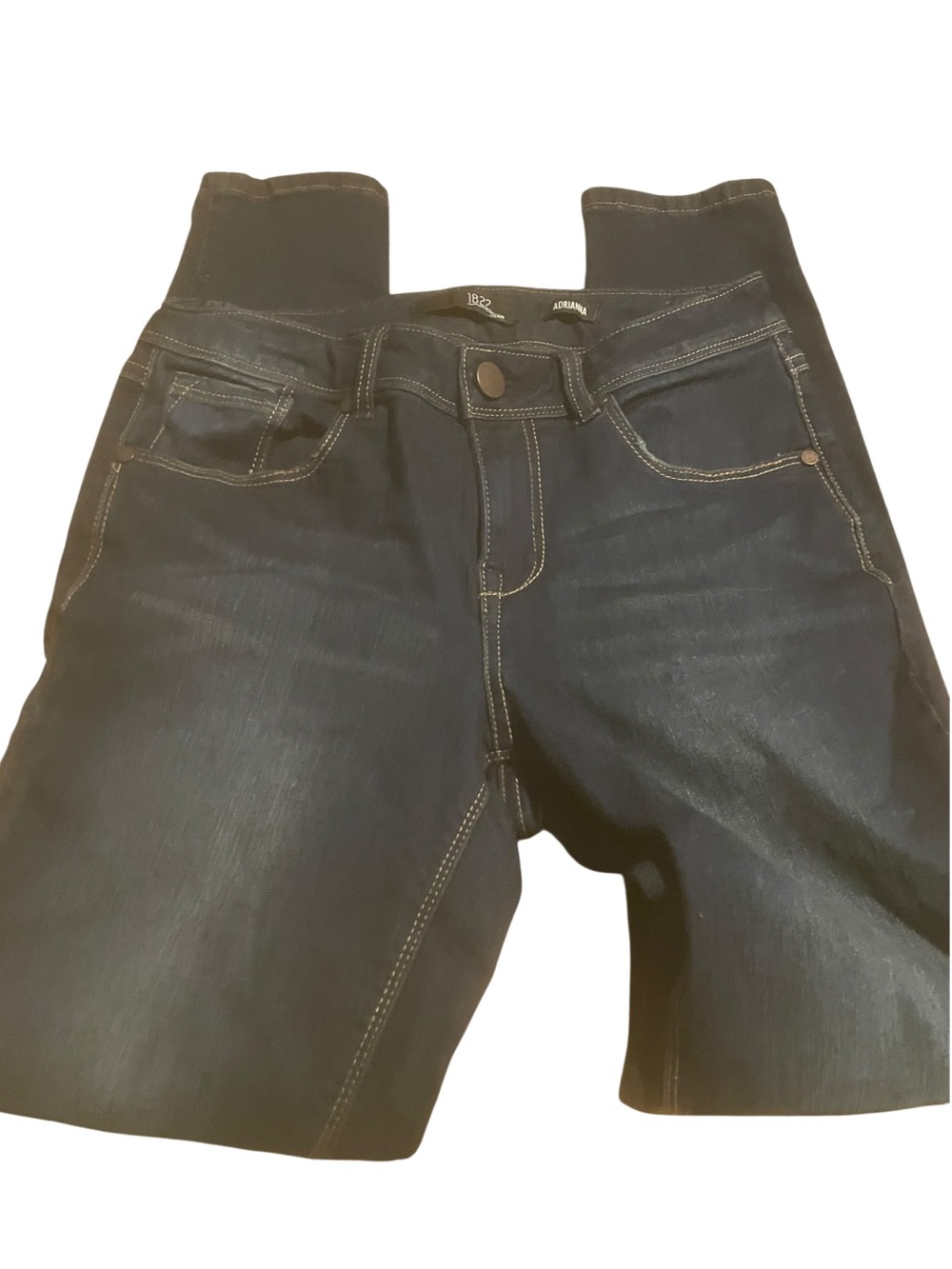 1822 denim Women’s Dark Blue Jeans - Adriana size 4 like new